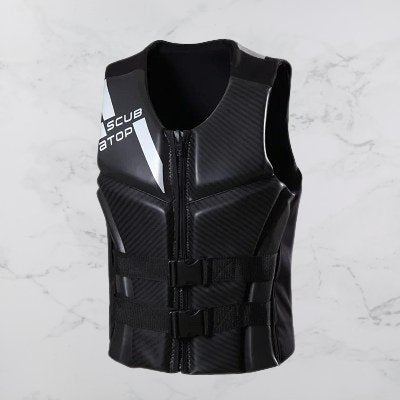 Gilet de Sauvetage - KayakJacket™ - Noir carbone - Sunsetsports pêche