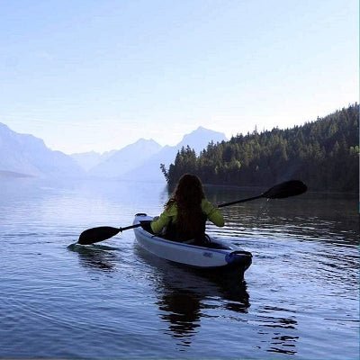 Pagaie kayak - Double - HeadPaddle™ - Noir - Sunsetsports pêche