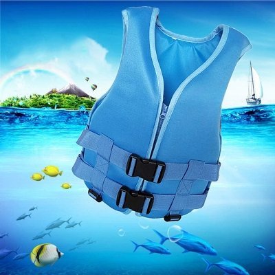 Gilet de Sauvetage - WaterJacket™ - Bleu - Sunsetsports pêche
