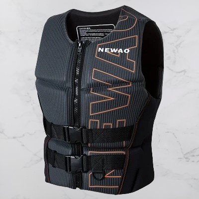 Gilet de Sauvetage - KayakJacket™ - Noir - Sunsetsports pêche