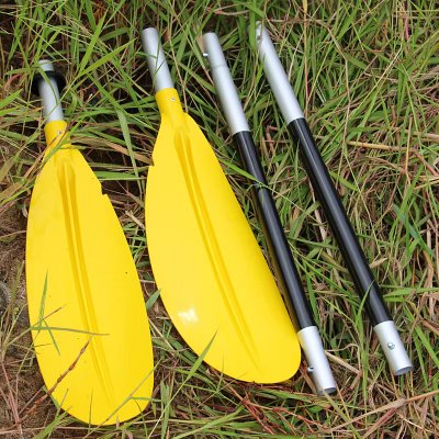 Pagaie kayak - Double - HeadPaddle™ - Jaune - Sunsetsports pêche
