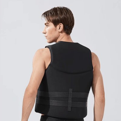Gilet de Sauvetage - KayakJacket™ - Noir solide - Sunsetsports pêche