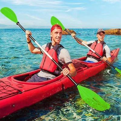 Pagaie kayak - Double - HeadPaddle™ - Vert - Sunsetsports pêche