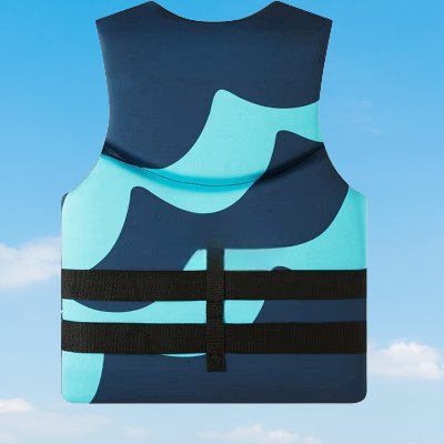 Veste de sport - KayakJacket™ - Bleu - Sunsetsports pêche