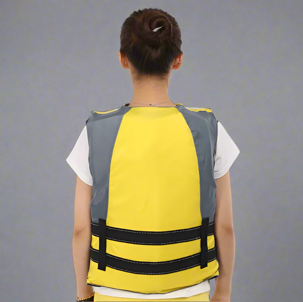 Gilet de sauvetage - AdultsLifeJacket™ - Jaune - Sunsetsports pêche