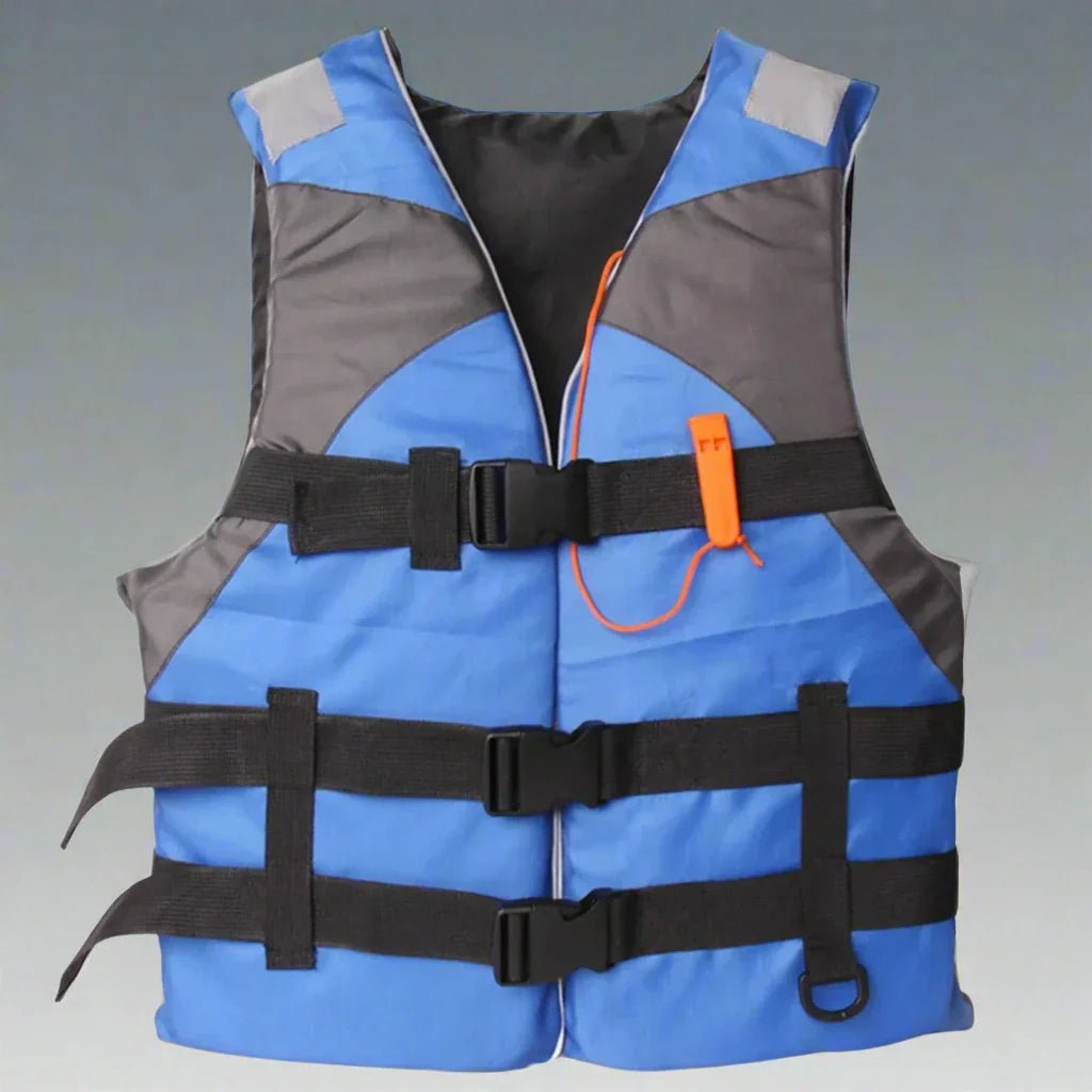 Gilet de sauvetage - AdultsLifeJacket™ - Bleu - Sunsetsports pêche