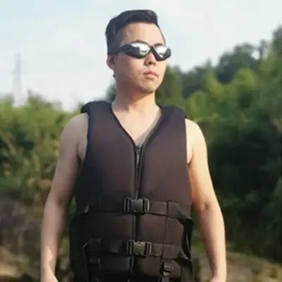 Gilet de Sauvetage - WaterJacket™ - Noir - Sunsetsports pêche