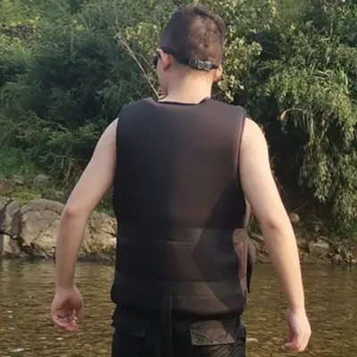 Gilet de Sauvetage - WaterJacket™ - Noir - Sunsetsports pêche