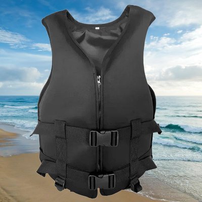 Gilet de Sauvetage - WaterJacket™ - Noir - Sunsetsports pêche